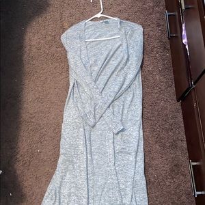 A cardigan